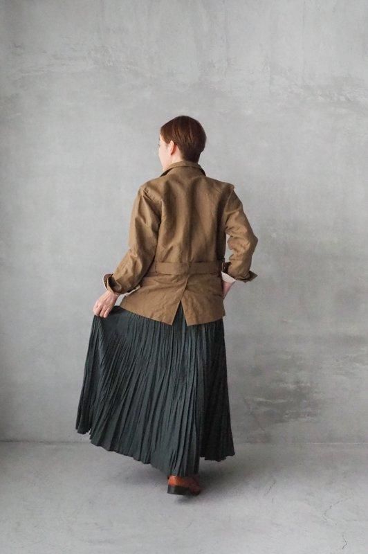 HAND ROOM WOMENS | サファリジャケット(キャメル・ブラック HAND ROOM WOMENS | サファリジャケット(キャメル・ブラック