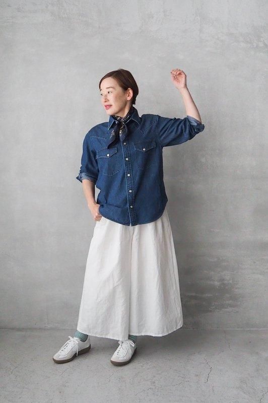 HAND ROOM WOMENS | デニムウエスタンシャツ - Daja オンライン