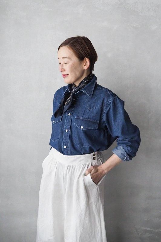 HAND ROOM WOMENS | デニムウエスタンシャツ - Daja オンライン HAND ROOM WOMENS | デニムウエスタンシャツ - Daja オンライン