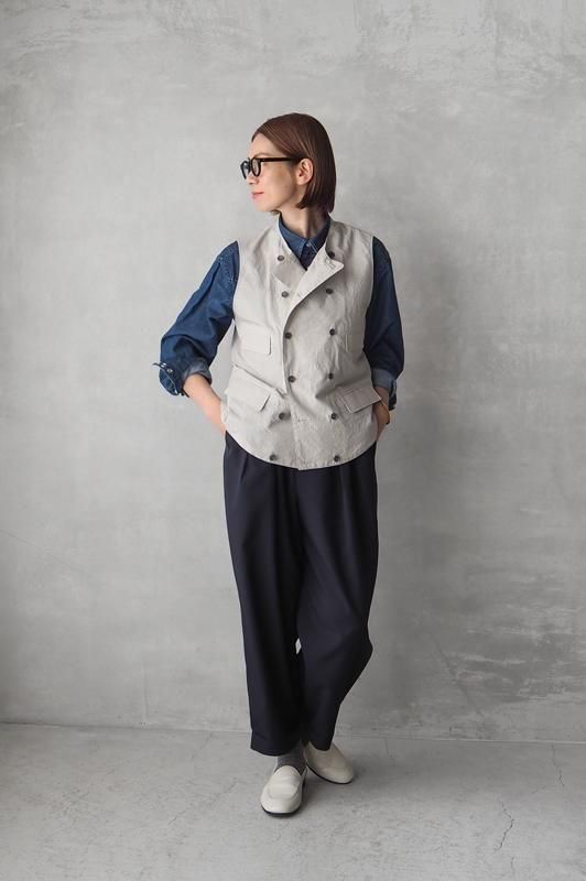 haversack ハバーサック モーターサイクルジャケット HAVERSACK Oversized W-Breasted Motorcycle JK [872227] : un