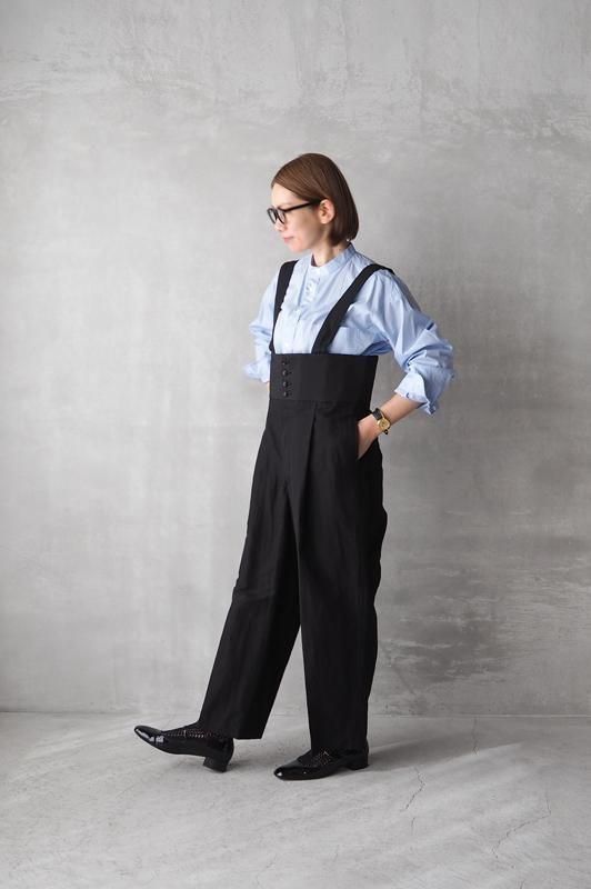 リネンサロペット 再販売【tomomiさんコラボ】リネンデニムサロペット