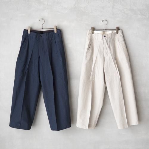 Bshop｜HAVERSACK | <別注>リネン イージーワイドパンツ WOMEN