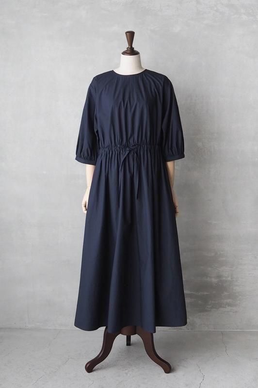 michel beaudouinワンピース michel beaudouin | ギャザースリーブワンピース - Daja オンラインストア