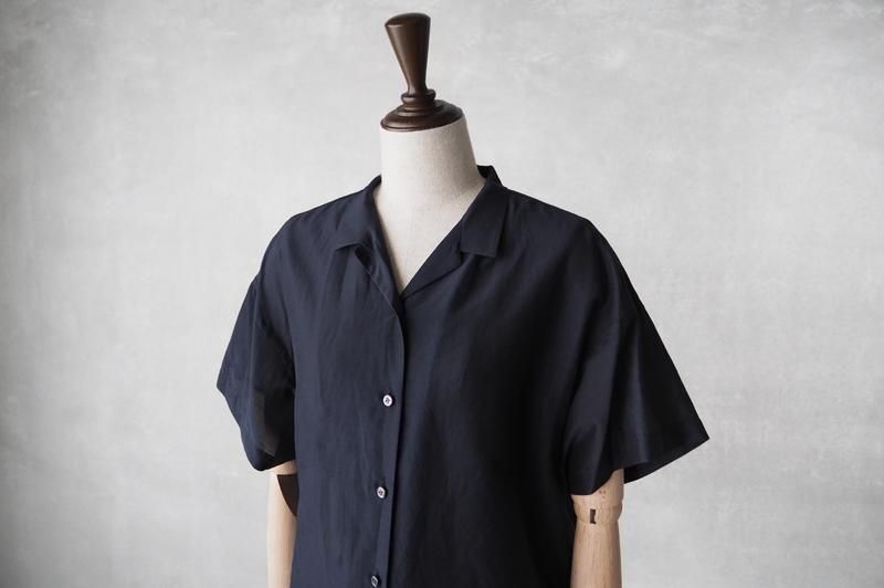 HAND ROOM WOMENS | タイニーカラー 2wayシャツ - Daja