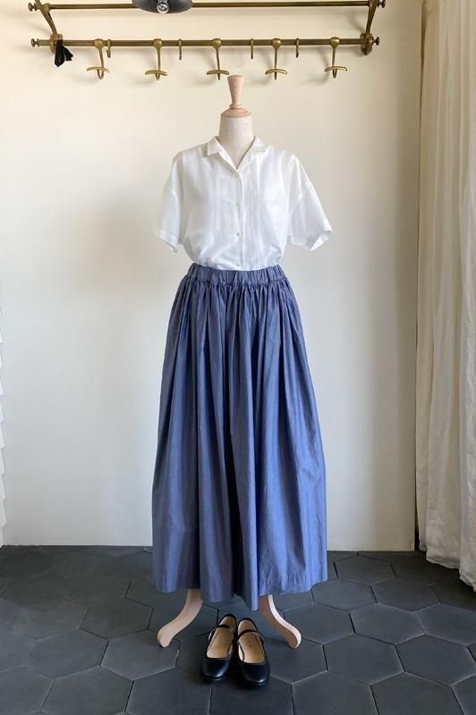HAND ROOM WOMENS | タイニーカラー 2wayシャツ - Daja