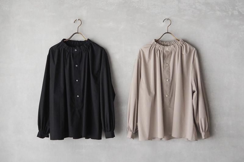 HAVERSACK | シャーリングカラー プルオーバーブラウス - Daja