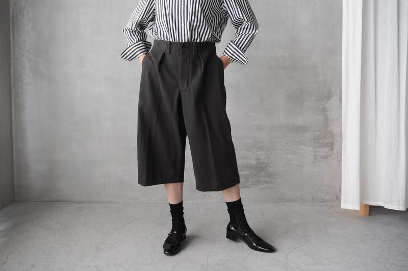 美品　Haversack ハーフパンツ HAVERSACK | 墨染ツイル ハーフパンツ - Daja オンラインストア