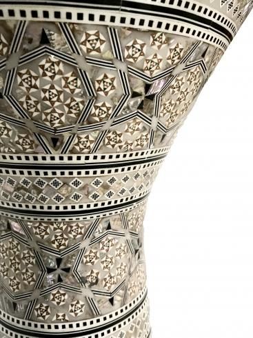 Gawharet El Fan ダルブッカ　モザイク仕上げ Gawharet-Elfan】 モザイク ダラブッカ NG-14 - 世界の楽器 RAGAM