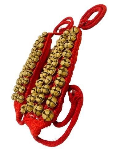 グングル(足鈴) ペア ベル50個 / Ghungroo pair(foot bell 50) - 世界