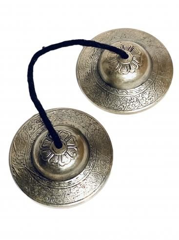 スペシャル ティンシャ(青銅) 9cm / Special Tingshaw - 世界の楽器 RAGAM