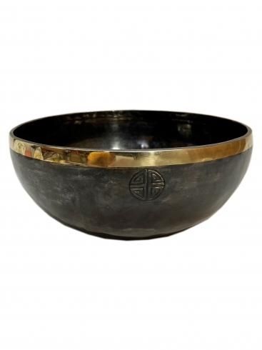 եࡼܥ 07[27cm Key:B] / Full moon singing bowl Gold ring