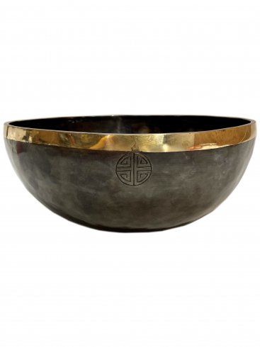 フルムーンボウル金環 09[31.5cm Key:G] / Full moon singing bowl Gold ring