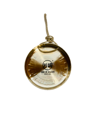 雲鑼(うんら) ドラ ゴング 10cm / Chinese small hand gong - 世界の