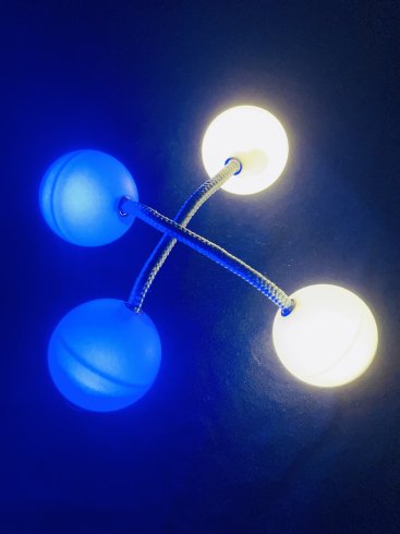 ライトアップアサラト イエロー x ブルー(CANDELATO) / Light up Asalato Yellow x Blue