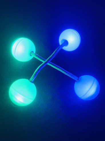 ライトアップアサラト グリーン x ブルー(CANDELATO) / Light up Asalato Green x Blue