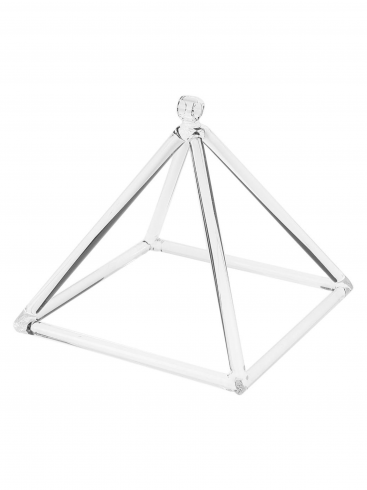 クリスタルピラミッドチャイム 10インチ 水晶ピラミッド / Crystal Pyramid chime 10 inch - 世界の楽器 RAGAM クリスタルピラミッドチャイム 10インチ 水晶ピラミッド / Crystal Pyramid chime 10 inch - 世界の楽器 RAGAM