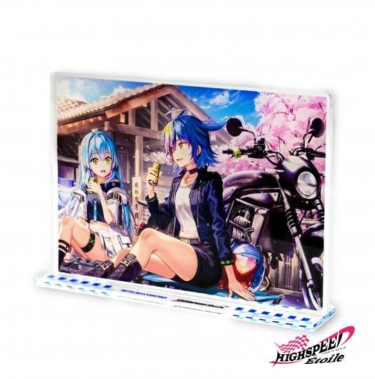 HIGHSPEED &#201;toile×ミツバサンコーワ ジオラマアクリルスタンド（バイクVer.）　【数量限定品】