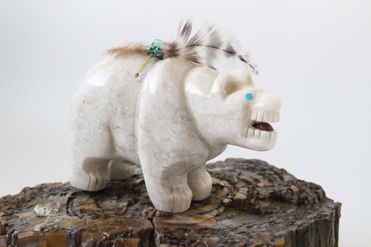 ズニ族　フェティッシュ　ヴィンテージ　馬 ズニ族フェティッシュヴィンテージ馬