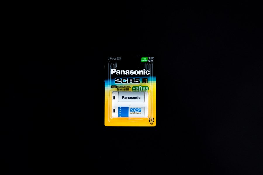 Panasonic リチウム電池　2CR5