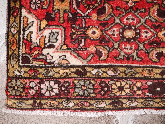 オールド絨毯 ヴィンテージラグ イラン ペルシャ絨毯 ランナー