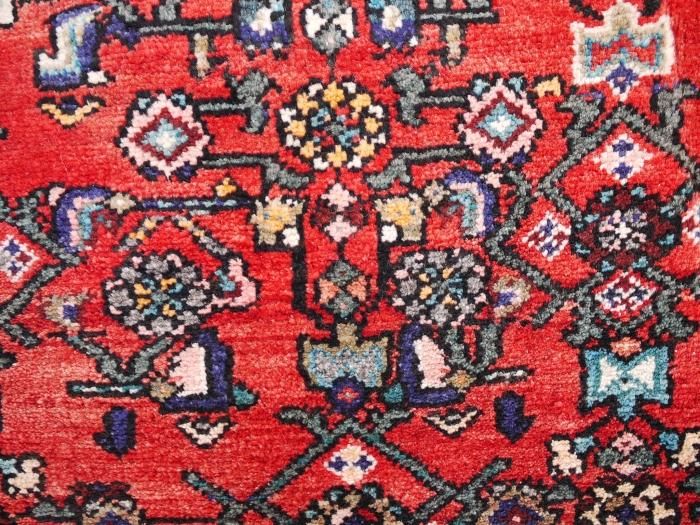 オールド絨毯 ヴィンテージラグ イラン ペルシャ絨毯 ランナー