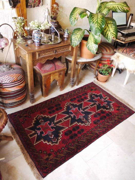 新しい絨毯バルーチ  約144×84