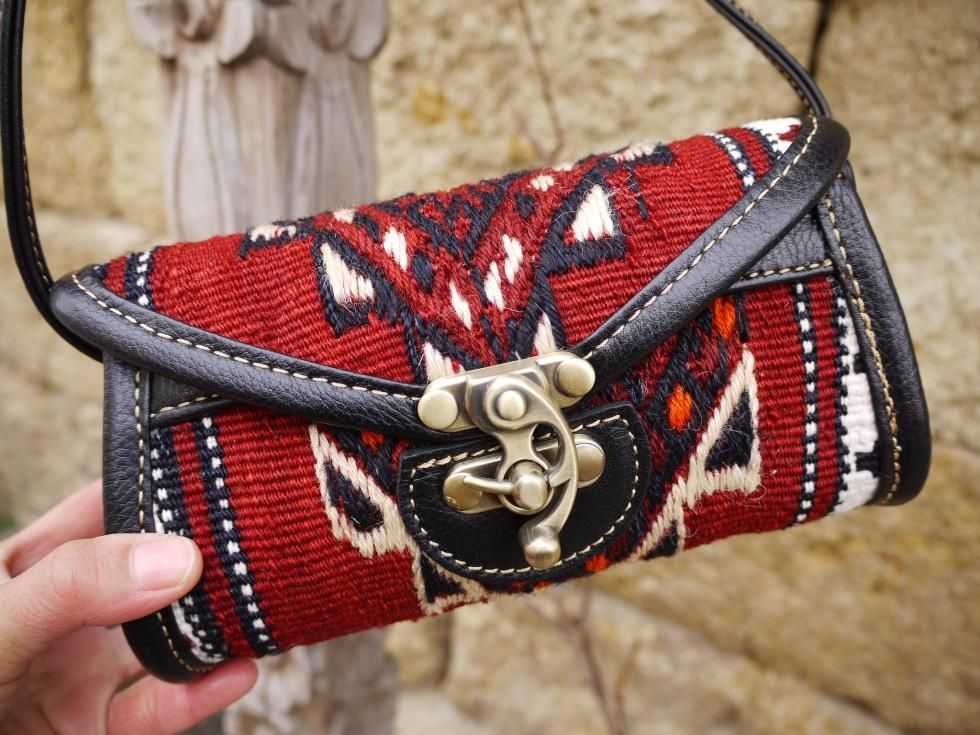 オールドキリム小さいバッグ・ポシェット マラティアキリム