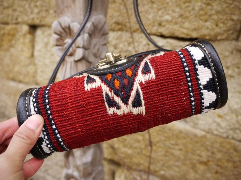 ナチュラルウール　オールドキリム オールドキリムマット（Vintage Remake Kilim Rug） - バナナ