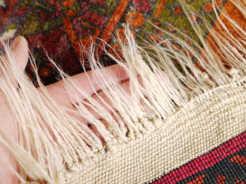 オールド絨毯 ヴィンテージラグ トライバルラグ トルクメン絨毯