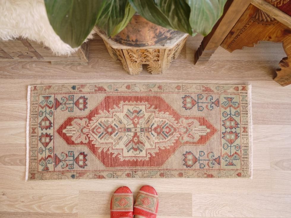 希少芸術品！BIGサイズ！ヴィンテージラグライオンの親子の絨毯