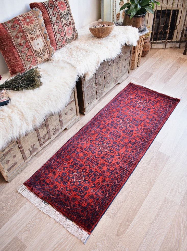新しい絨毯 ヴィンテージラグ アフガニスタン ビリジック絨毯