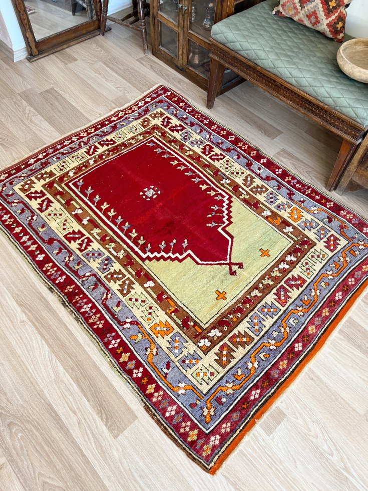 トルコ絨毯 オールド絨毯 エリアラグ カイセリ絨毯 カイセリラグ