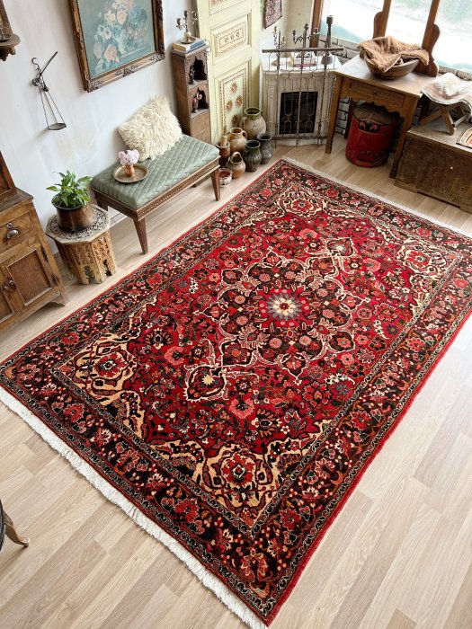 伝統的な美しいセミアンティーク絨毯 バクティアリ 310×208