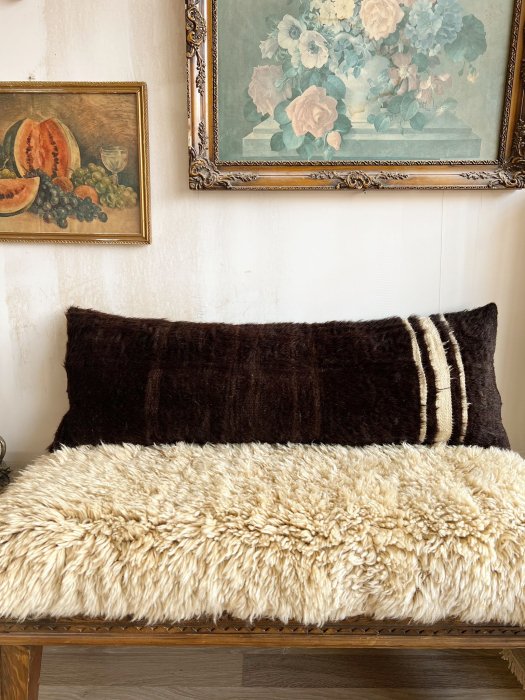 Vintage Nomad Battaniye Lumber Pillow Cover 33×93cm