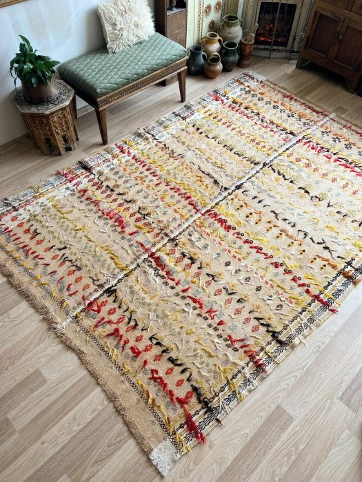 遊牧民の手織物 アダナ ジジム 約290×200