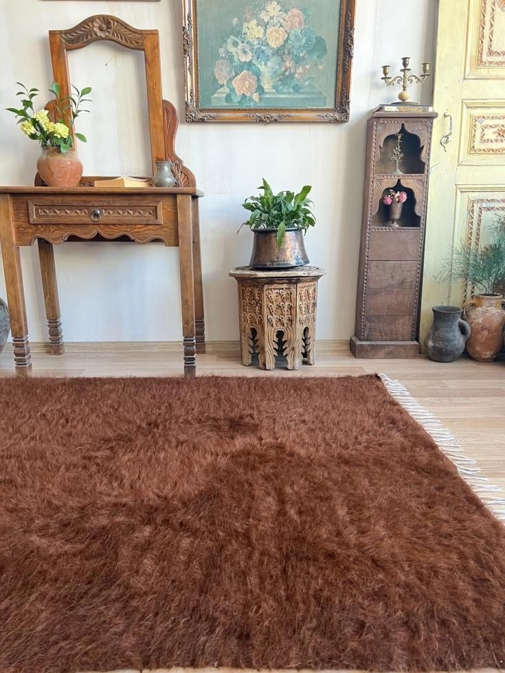 パターン ヴィンテージ特大ヤギの髪トルコの寝具キリム枕手作りの装飾