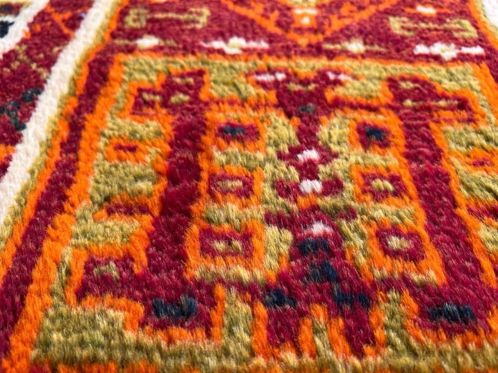 オールド絨毯 ヴィンテージラグ トルコ絨毯 カルス ヤストゥック