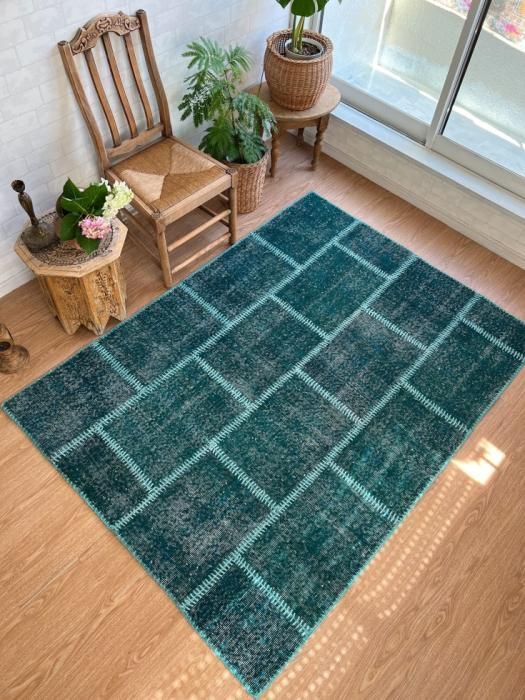 <img class='new_mark_img1' src='https://img.shop-pro.jp/img/new/icons34.gif' style='border:none;display:inline;margin:0px;padding:0px;width:auto;' />ޯʥС饰 Deep Green Patchwork Rug 177132Ͳ49800ߢ