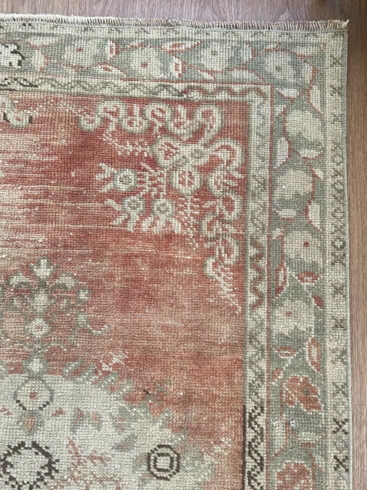 ヴィンテージターキッシュラグ オーバーダイラグ トルコラグ