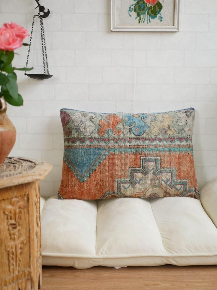 オールドキリムクッションカバー ヤストゥック オールドカーペット