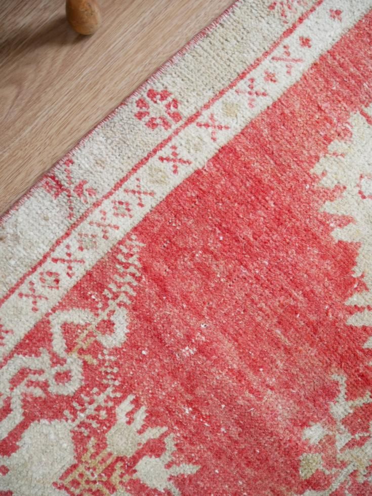 ヴィンテージターキッシュラグ オーバーダイラグ トルコラグ