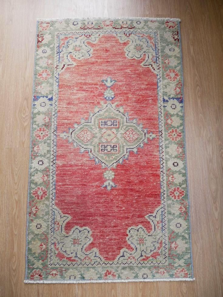 ヴィンテージターキッシュラグ オーバーダイラグ トルコラグ