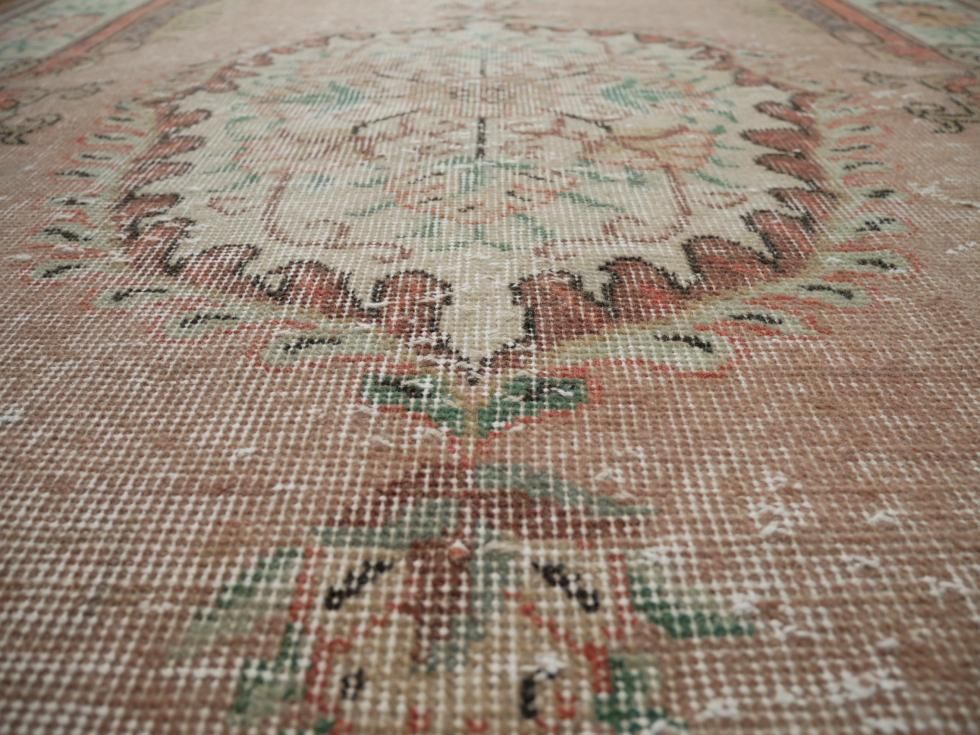 ヴィンテージターキッシュラグ オーバーダイラグ トルコラグ