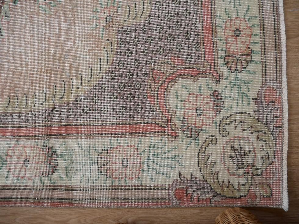 ヴィンテージターキッシュラグ オーバーダイラグ トルコラグ