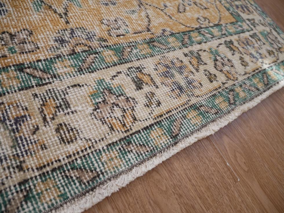 ヴィンテージターキッシュラグ オーバーダイラグ トルコラグ