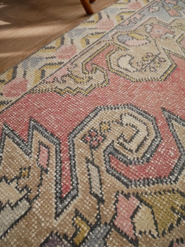 ヴィンテージターキッシュラグ オーバーダイラグ トルコラグ