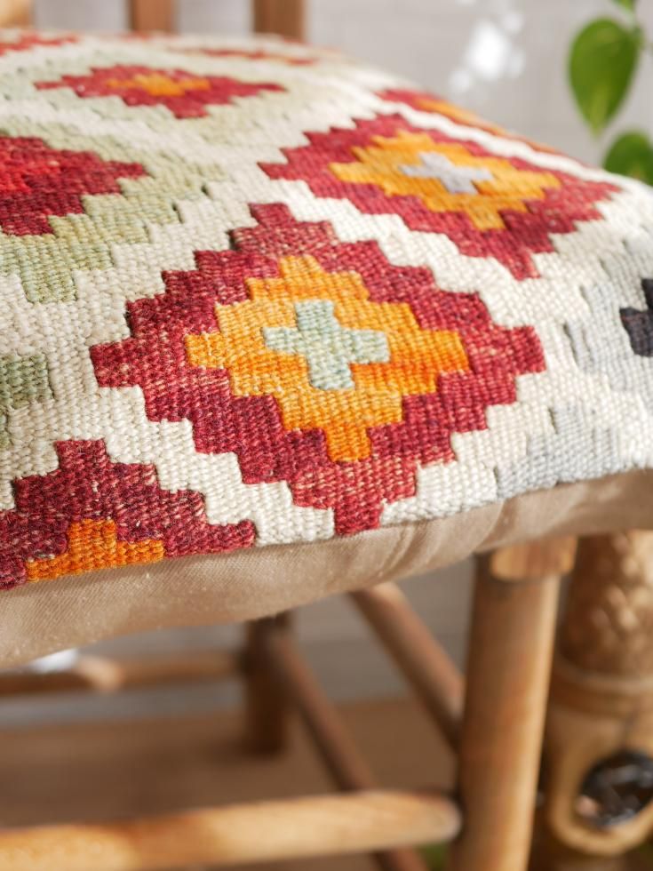 オールドキリムクッションカバー ヤストゥック オールドカーペット