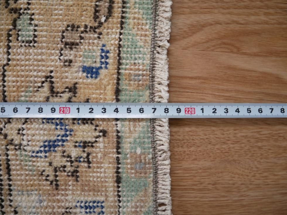 ヴィンテージターキッシュラグ オーバーダイラグ トルコラグ