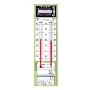 トヤマ式 2号 乾湿計 1個 三商 【通販モノタロウ】