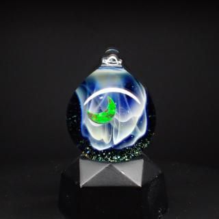 オーロラ」ガラスペンダント 03 - ガラスアクセサリー ColorWorks